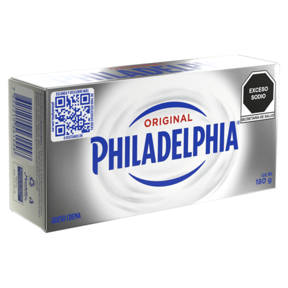 Queso Crema Philadelphia Original 180 gr.