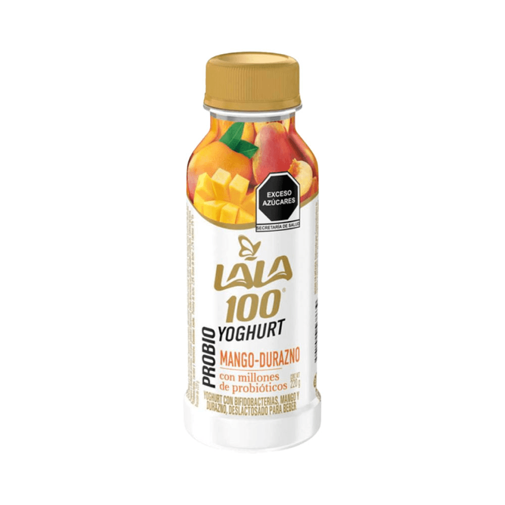 Yoghurt Bebible 100 Mango Durazno 220 ml.